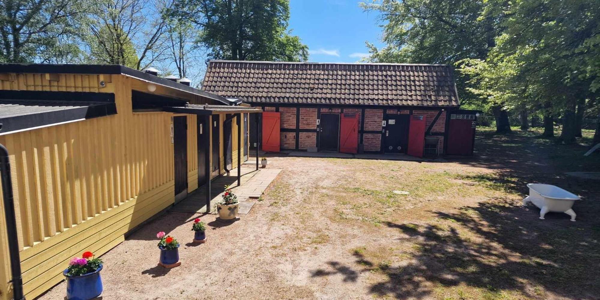 Charlottsborgs Camping Och Vandrarhem Крістіанстад Екстер'єр фото